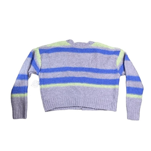 🎉SALE🎉Free People Fine Time Knit Cardigan Sweater/ Neptune/ XS - Picture 6 of 9